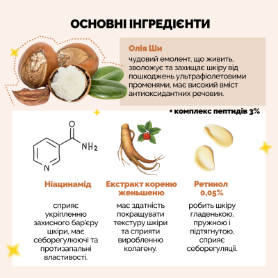 Антивіковий крем для обличчя, шиї та зони декольте з ретинолом та женьшенем Ondo Beauty 36.5 Retinol & Ginseng Youth Preserving Treatment 50 мл