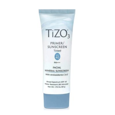 Крем сонцезахисний з відтінком TIZO 3 Facial Primer/Sunscreen Tinted SPF40 PA++++ 50 мл