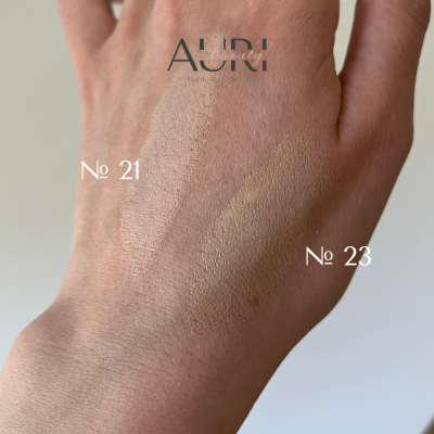 Розгладжувальний кушон DERMA FACTORY Vegan Collagen Cushion 23 Natural Medium Beige 15 г