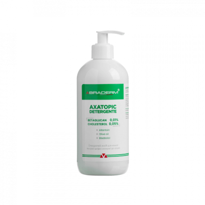 Гель для очищення атопічної шкіри Braderm Axatopic Detergent 500 мл