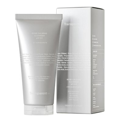 Ніжний гель для очищення обличчя Transparent Lab Rose Calming Cleanser pH 5.5 150 мл