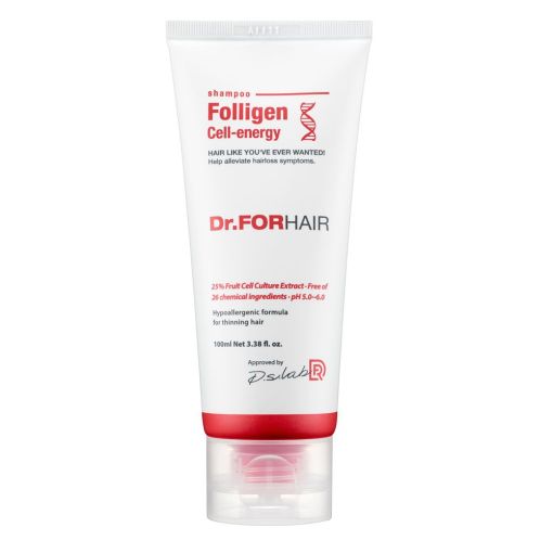 Шампунь для зміцнення та відновлення волосся Dr.FORHAIR Folligen Cell-Energy Shampoo 100 мл