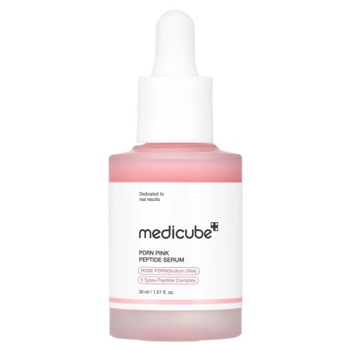 Відновлювальна сироватка з молекулами ДНК та рожевими пептидами Medicube PDRN Pink Peptide Serum 30 мл