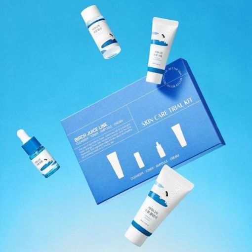 Набір мініверсій засобів з березовим соком ROUND LAB Birch Juice Trial Kit