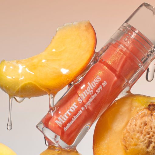 Блиск для губ Hugs Mirror sungloss Antioxidants & peptides SPF 15+ PA++ Sparkling Bellini