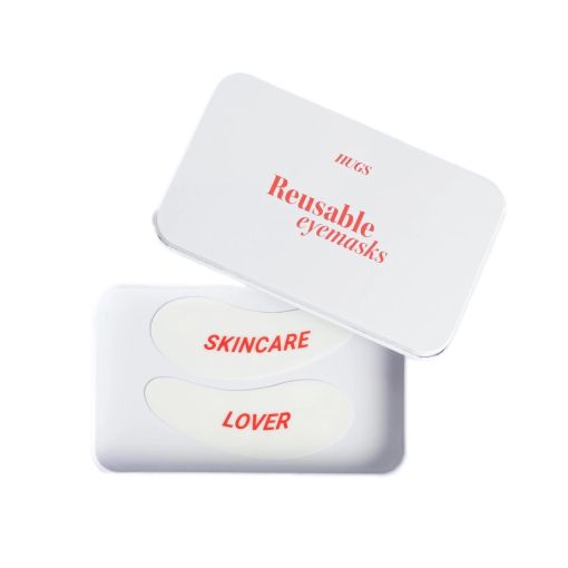 Багаторазові патчі для зволоження та освітлення зони навколо очей HUGS Reusable Eyemasks Skincare Lover