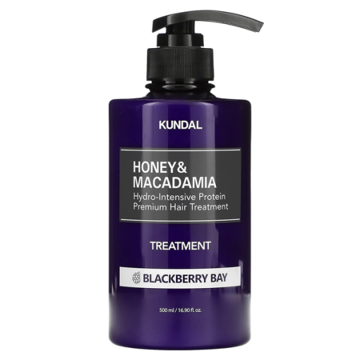 Кондиціонер для зволоження та відновлення волосся Kundal Honey & Macadamia Protein Hair Treatment BlackBerry Bay 500 мл