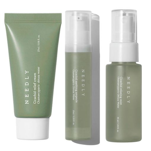 Набір мініатюр косметики з центелою Needly Cicachid Miniature Set, 3-в-1