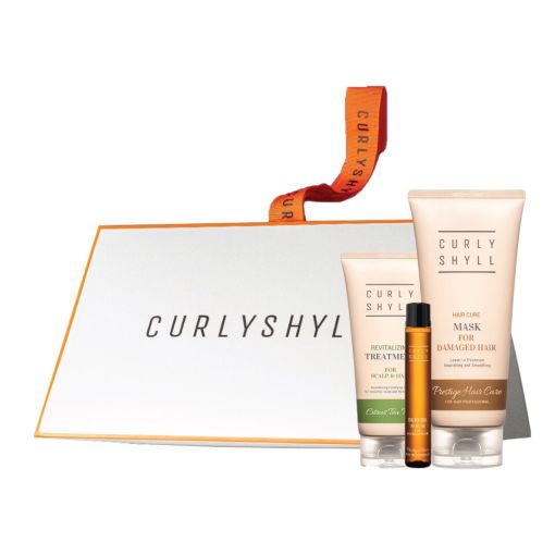 Набір для волосся "Гладкість та блиск" CURLYSHYLL Smooth and Shine Kit