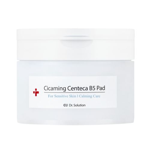 Заспокійливі педи з центеллою та пантенолом CUSKIN Dr.Solution Cicaming Centeca B5 Pad 80 шт 