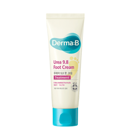 Інтенсивний зволожуючий крем для ніг Derma:B Urea 9.8 Foot Cream 80 мл