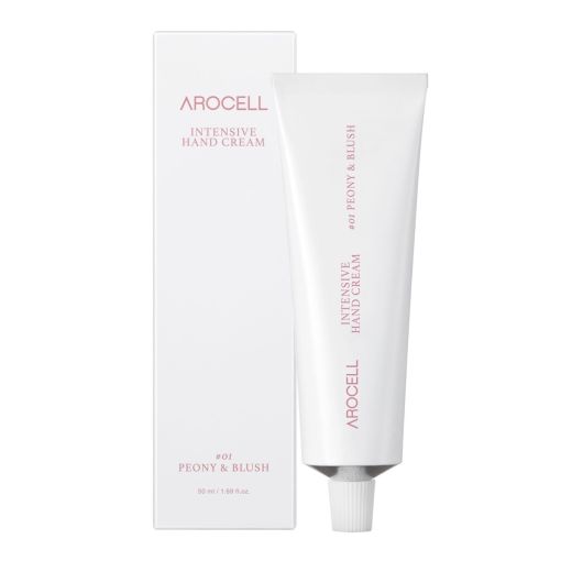 Антивіковий крем для рук з глибоким зволоженням Arocell Intensive Hand Cream Peony&Blush 01 50 мл