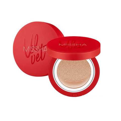 Тональний кушон із матовим фінішем № 23 Missha Velvet Finish Cushion SPF50 + PA +++ 15 г