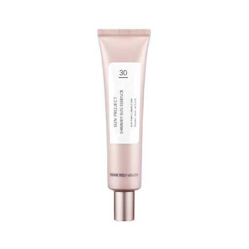 Сонцезахисна есенція з шимером THANK YOU FARMER Sun Project Shimmer Sun Essence 40 мл