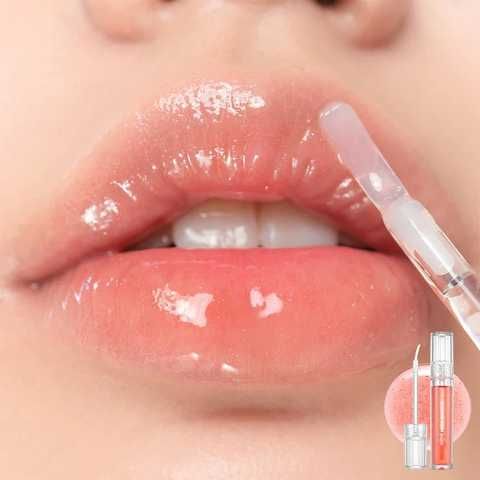 Рідкий блиск для губ з блискітками Rom&nd Glasting Water Gloss № 01 Sanho Crush