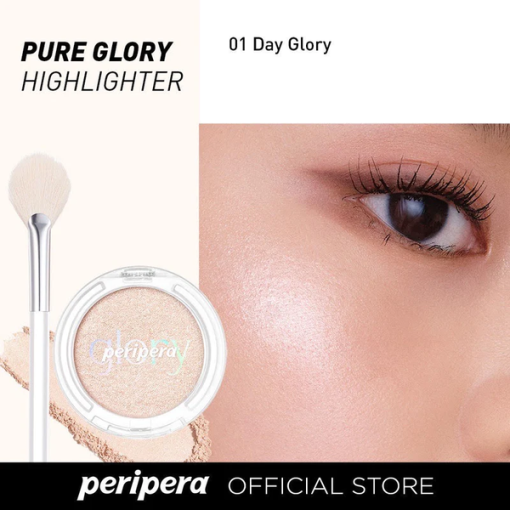 Хайлайтер пудровий з пензликом PERIPERA Pure Glory Highlighter № 01 Day Glory