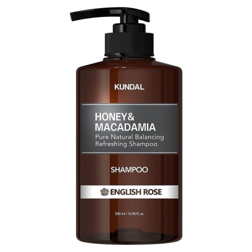 Шампунь відновлюючий Kundal Honey & Macadamia Nature Shampoo English Rose 500 мл