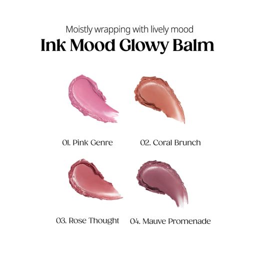 Зволожувальний бальзам для губ PERIPERA Ink Mood Glowy Balm № 03 Rose Thought