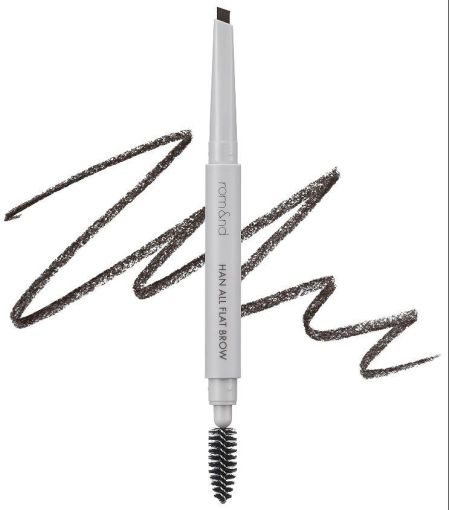 Олівець для брів у сірому відтінку Rom&nd Han All Flat Brow C1 Classic Gray