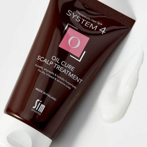 Пілінгова маска «О» для очищення шкіри голови Sim Sensitive System 4 O Oil Cure Scalp Treatment 75 мл