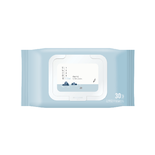 Очищувальні серветки з морською водою ROUND LAB 1025 Dokdo Cleansing Tissue 30 шт.