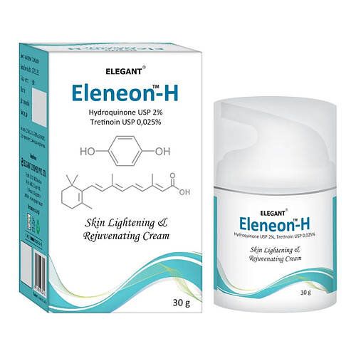 Освітлюючий крем Eleneon H Cream Hydroquinone 2% + Tretinoin 0.025% 30 г