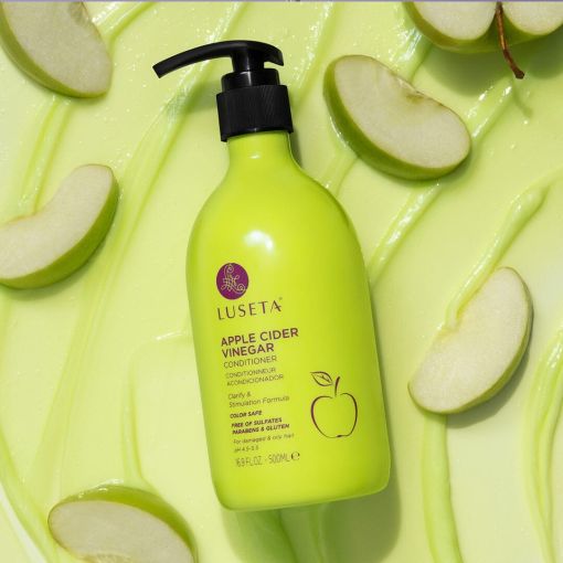 Кондиціонер для блиску волосся з яблуневим оцтом Luseta Apple Cider Conditioner 500 мл