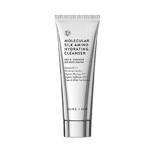 Очищувальний засіб Allies of Skin Molecular Silk Amino Hydrating Cleanser 100 мл