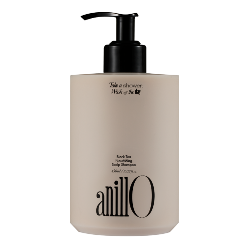 Живильний шампунь проти випадіння волосся ANILLO Black Tea Nourishing Scalp Shampoo 450 мл