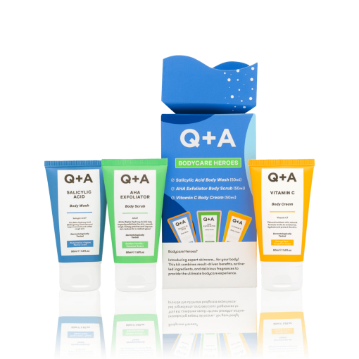 Подарунковий набір для тіла Q+A Bodycare Heroes Gift Set