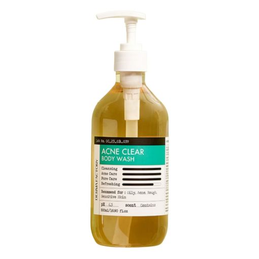 Гель для душу для проблемної шкіри DERMA FACTORY Acne Clear Body Wash 500 мл