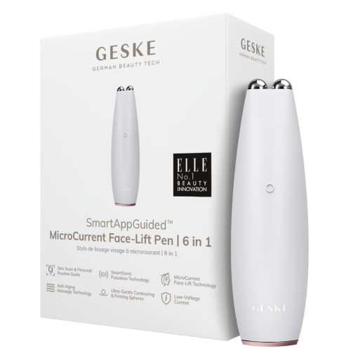 Мікрострумова ручка для підтяжки обличчя Geske MicroCurrent Face-Lift Pen 6 in 1 Starlight