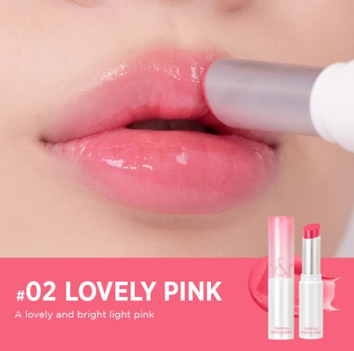 Відтінковий бальзам для губ Rom&nd Glasting Melting Balm № 02 Lovely Pink