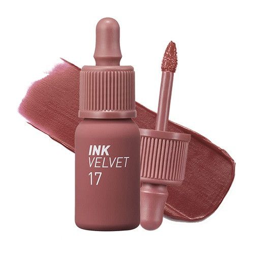 Матовий стійкий тінт для губ PERIPERA Ink The Velvet № 017 Rosy Nude