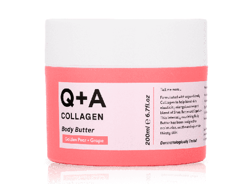 Зволожуючий баттер з колагеном Q+A Collagen Body Butter 200 мл