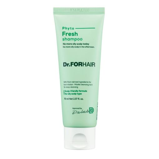 Міцелярний шампунь для жирної шкіри голови Dr.FORHAIR Phyto Fresh Shampoo 70 мл