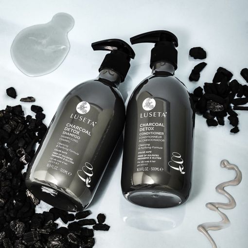 Кондиціонер для жирного волосся Luseta Charcoal Detox Conditioner 500 мл