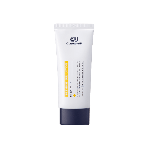 Сонцезахисний лосьйон з ліпосомами CUSKIN Clean-Up Blemish Sun Lotion SPF 50+ PA++++