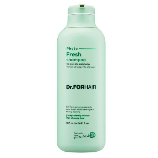 Міцелярний шампунь для жирної шкіри голови Dr.FORHAIR Phyto Fresh Shampoo 500 мл