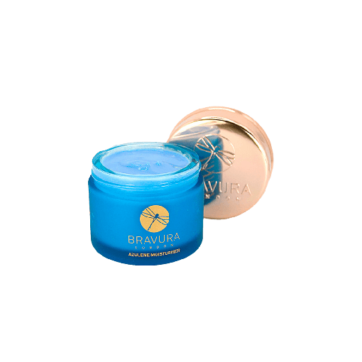 Зволожувальний та заспокійливий крем з азуленом Bravura London Azulene Moisturiser 50 мл