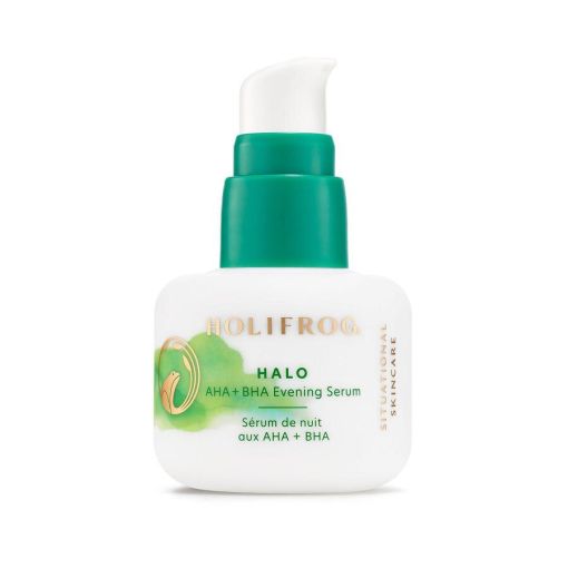 Нічна сироватка з кислотами Holifrog Halo AHA + BHA Evening Serum 30 мл