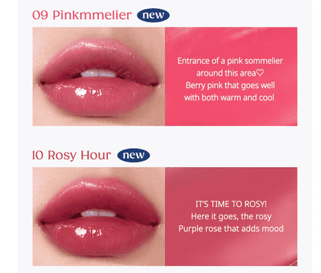 Бальзам-тінт для губ з вологим фінішем PERIPERA Ink Mood Glowy Balm 09 Pinkmmelier 3,4 г