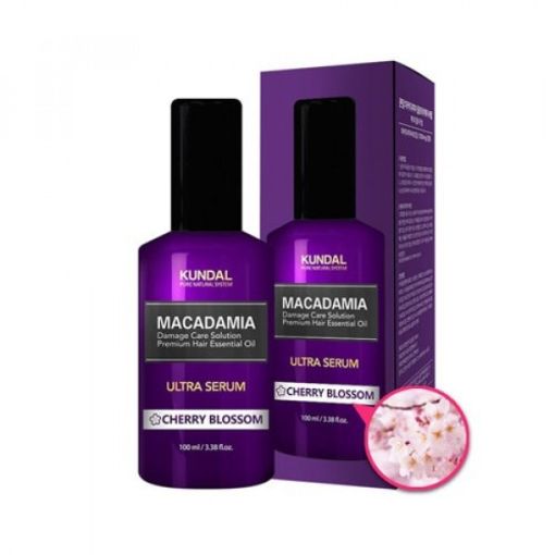 Сиворотка для волосся зволожуюча Kundal Macadamia Ultra Hair Serum Cherry Blossom 100 мл