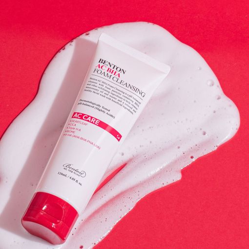 Гель для очищення проблемної шкіри Benton AC BHA Foam Cleansing 120 мл