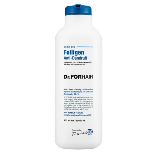 Шампунь проти лупи Dr.FORHAIR Folligen Anti-Dandruff Shampoo 500 мл