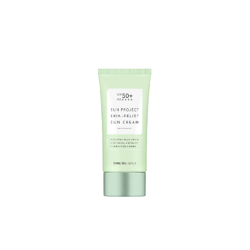 Заспокійливий сонцезахисний крем THANK YOU FARMER Sun Project Skin Relief Sun Cream 50 мл