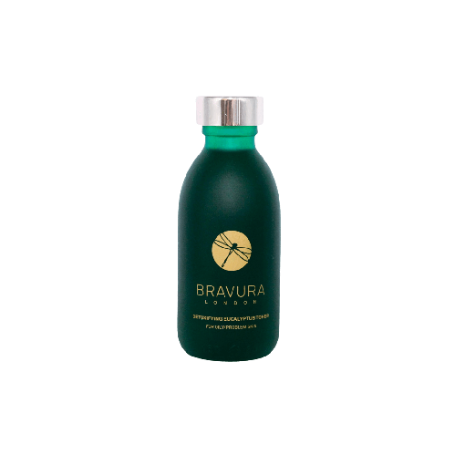 Евкаліптовий тонер з 15% AHA-/BHA-кислотами та камфорою Bravura London Detoxifying Eucalyptus Astringent Toner 15% AHA/BHA 150 мл