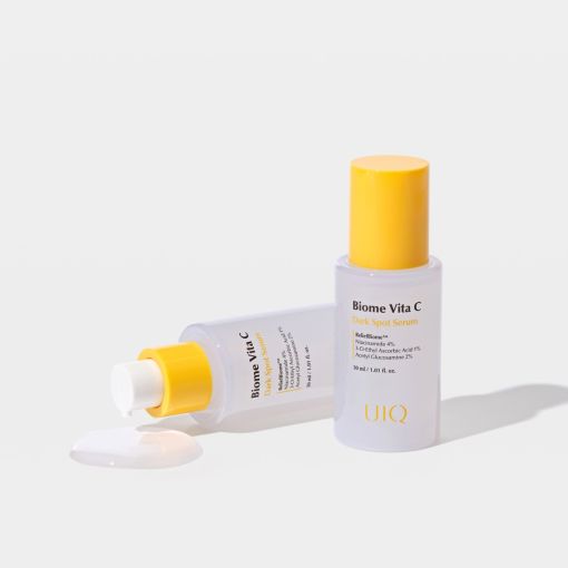 Мініатюра освітлювальної сироватки UIQ Biome Vita C Dark Spot Serum 10 мл