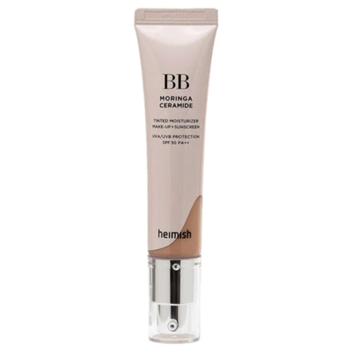 Зволожувальний ВВ-крем із керамідами HEIMISH Moringa Ceramide BB Cream SPF 30 PA++ (23 Light Medium) 30 мл
