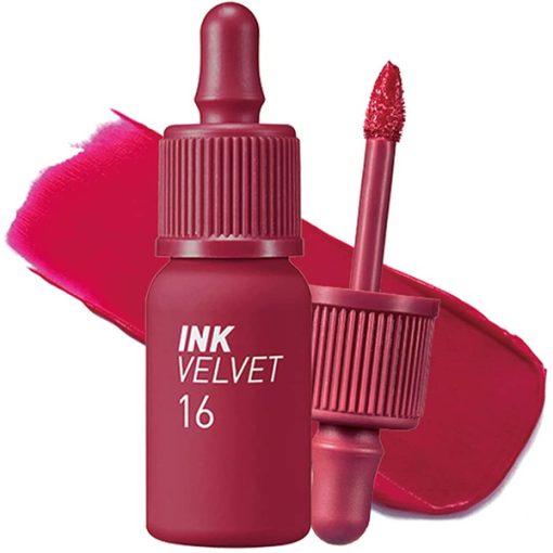 Матовий стійкий тінт для губ PERIPERA Ink The Velvet № 016 Heart Fuchsia Pink